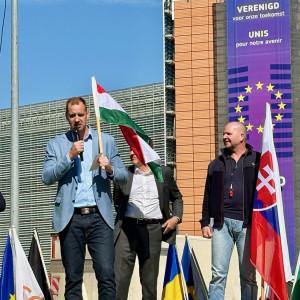 Újra a brüsszeli utcákon vonultak fel a gazdák, hogy kifejezzék véleményüket.