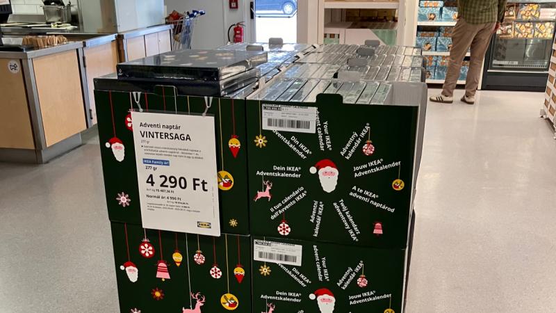 Fedezd fel az IKEA karácsonyi naptárainak titkait: Szlovákiában és Ausztriában sokkal kedvezőbb áron juthatsz hozzájuk - Pénzcentrum.