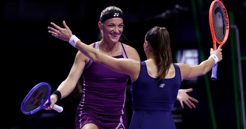 Újabb fantasztikus diadal született: Babos Tímea és párosa a rijádi világbajnoki döntőbe jutott!